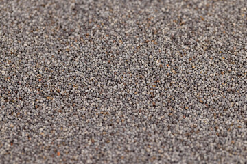 a close-up of a pile of poppy seeds used in cooking