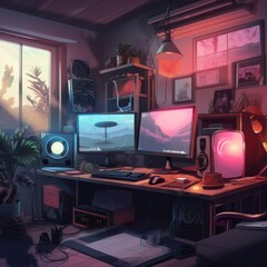 Gaming Art Background