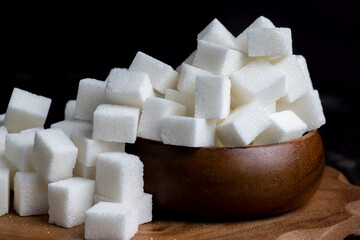 Refined white beet sugar, cubes