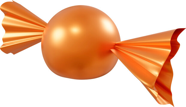 Bombom na embalagem 3D
