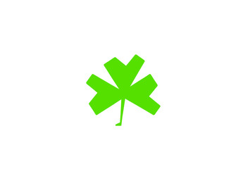 Lucky Shamrock modern Illustration