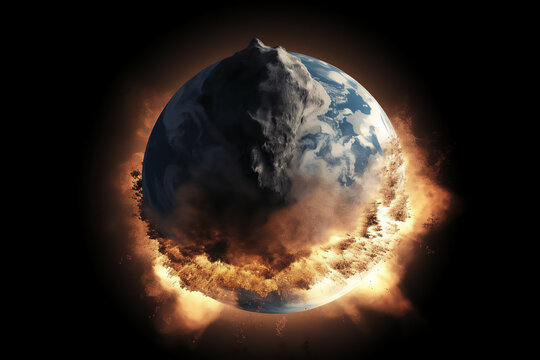 earth after a nuclear explosion