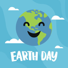 Earth Day, April 22, graphic illustration banner. Earth Day vector illustration. eps-vector. Illustration of the planet earth.