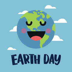 Earth Day, April 22, graphic illustration banner. Earth Day vector illustration. eps-vector. Illustration of the planet earth.
