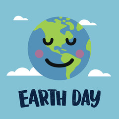 Earth Day, April 22, graphic illustration banner. Earth Day vector illustration. eps-vector. Illustration of the planet earth.