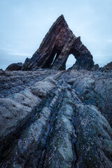 Blackchurch Rock, Mouthmill, Devon Sea Stack, Scenic Seascape