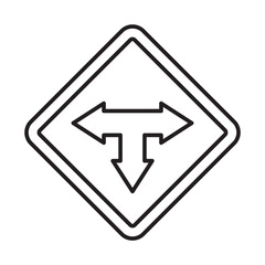 T Junction Icon Design