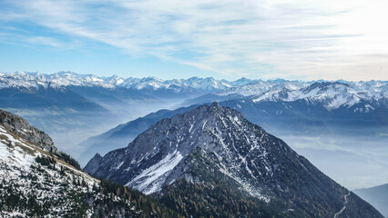 Fototapeta na wymiar Mountains in Alps