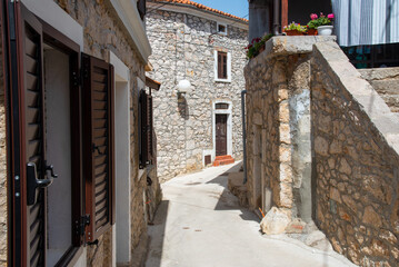 Picturesque views and impressions of Omisalj, a small town located on Krk island, dating back to roman times.