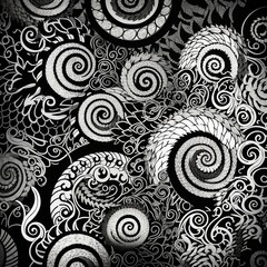 black and white seamless background