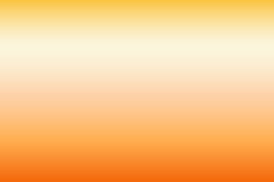 Vector horizontal gradient background. Blurry wallpaper in warm orange pink colors.