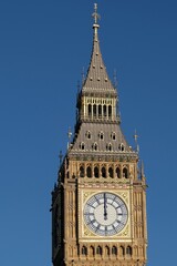 Fototapeta na wymiar big ben clock tower in London