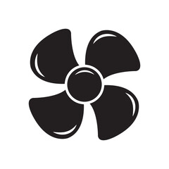 propeller icon logo vector design template