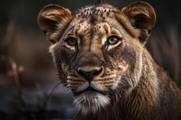 Obraz na płótnie Canvas Wonderful and stunning images of wild animals. Generative AI