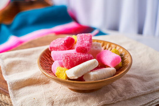 Traditional Mexican sweets. Mexican sweet called Borrachitos