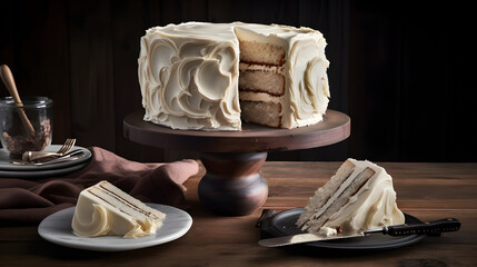 Sweet white cake