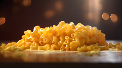 close up of mac and cheese in a bowl