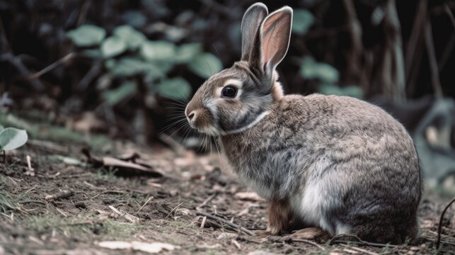 A photo of a Rabbit, Generative AI