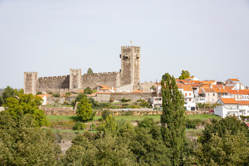 Obraz premium the medieval Castle of Sabugal, district of Guarda, province of Beira Alta, Portugal