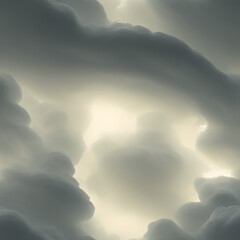 Fototapeta na wymiar Sky and clouds background (Tiling)