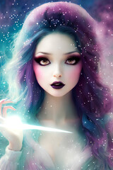 A beautiful illustration created by artificial intelligence by Carguilar, with varied colors and incredible and Delicate details