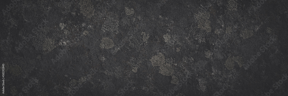 Wall mural natural texture of a stone covered with lichen. lichenes patterns on a rock surface. natural backgro