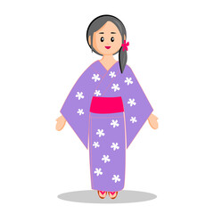 girl in yukata