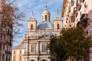 Obraz premium The Royal Basilica of Saint Francis the Great in Madrid, Spain