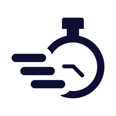 stopwatch, fast, fast stopwatch icon