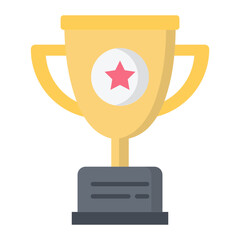 Trophy Flat Icon