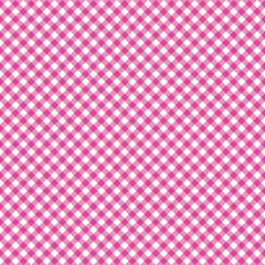 Retro Gingham Plaid Seamless Pattern - Cute gingham plaid repeating pattern design