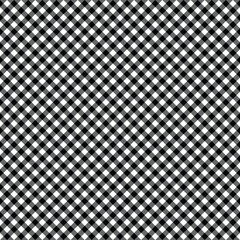 Retro Gingham Plaid Seamless Pattern - Cute gingham plaid repeating pattern design