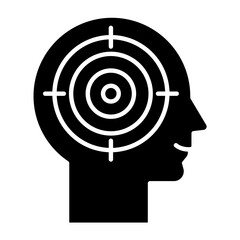 Motivation Glyph Icon