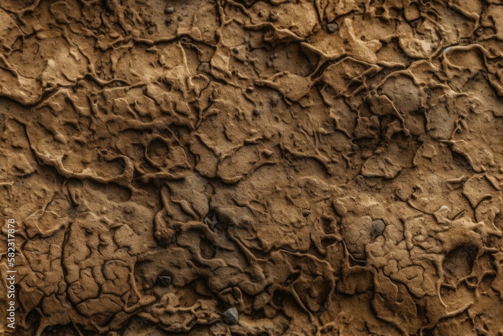 Aufkleber background for macro photography using a texture of the earth. generative ai