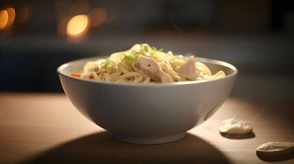 bowl of noodles