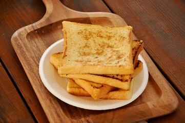 toast with butter