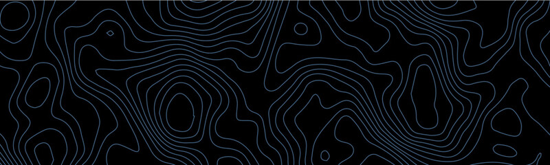 Topographic background and texture, monochrome image. 3D waves, White wave paper curved reliefs abstract background, Abstract topographic contours map background, Vector contour topographic map.