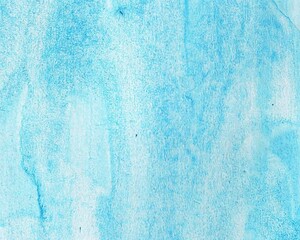 Hand painted abstract blue watercolor background. Modern painting.