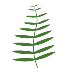 Tropical Leaf Element