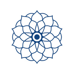 Circular pattern in form of mandala. Oriental pattern, vector illustration. Islam, Arabic, Indian, turkish, pakistan, chinese, ottoman motifs