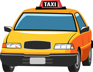 Taxi png graphic clipart design