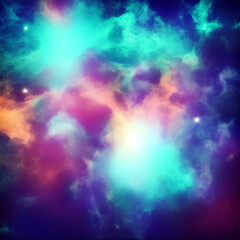 colorful space background