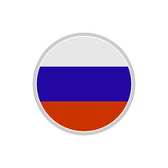 Obraz premium Russia flags icon set, Russia independence day icon set vector sign symbol