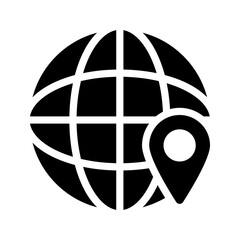 World Wide icon. Vector isolated illustration