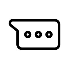 Sms icon. Vector isolated illustration