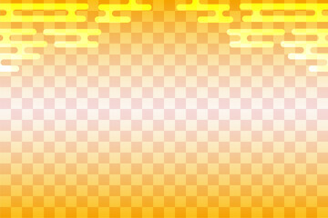 日本風伝統模様背景☆かすみ・四角模様☆
