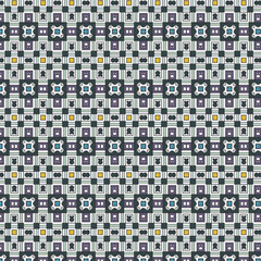 Seamless Wrapping Graphic Web Frame Fashion Art Structure Background Tile Backdrop Symmetry Grid Print Textile Design Fabric Texture Geometric Decoration Wallpaper Modern Pattern