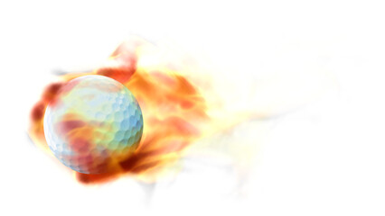 Golf Fire Ball