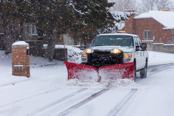 Sidestreet snow plow