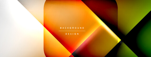 Vector abstract line background with glowing effects and shadows. Vector Illustration For Wallpaper, Banner, Background, Card, Book Illustration, landing page